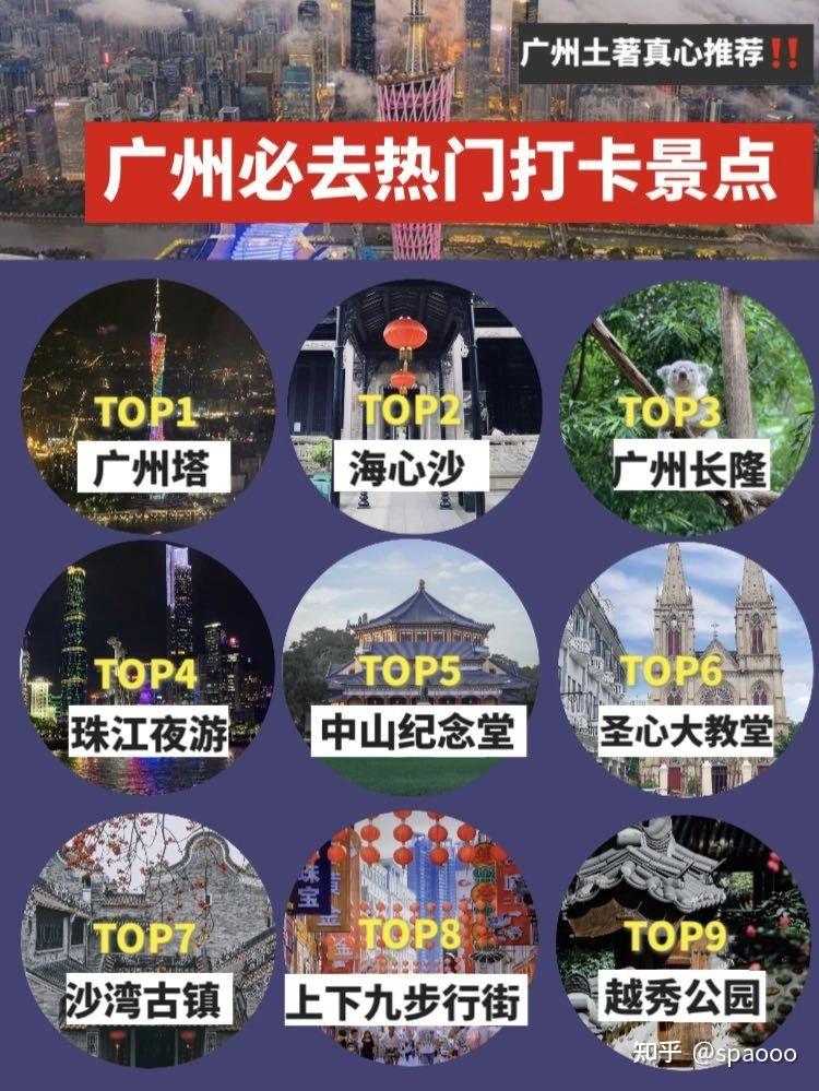 计划去广州?这份广州必去十大景点排名一定要看!